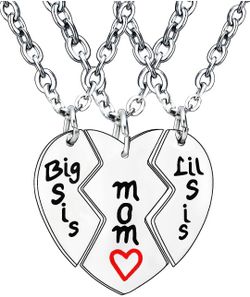 Mother Daughters Necklace Set Of 3 NEW