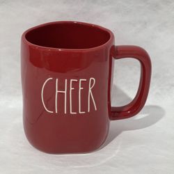 Rae Dunn Christmas Red CHEER Mug