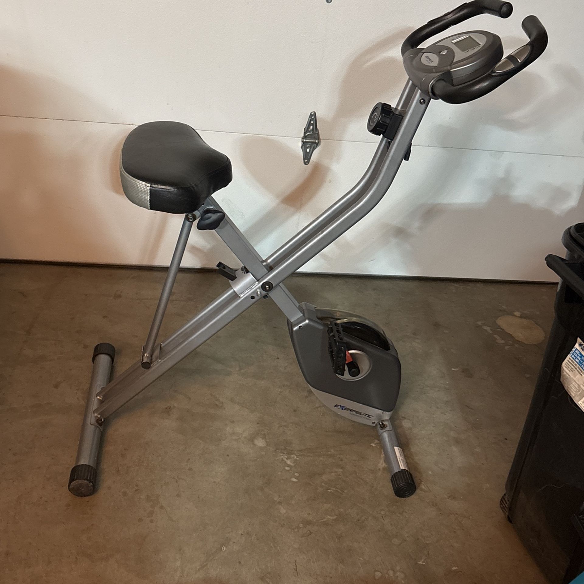 Exerpeutic Foldable Exercise Bike