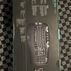 New : Logitech Comfort Wave Keyboard with Laser Wireless Mouse