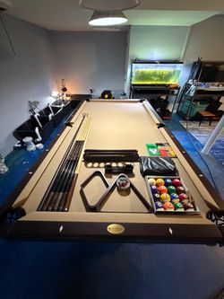 8’ Connelly San Carlos Slate Pool Table – Excellent Condition