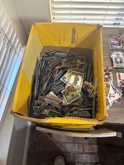 Large Lot of Mixed Sports Trading Cards