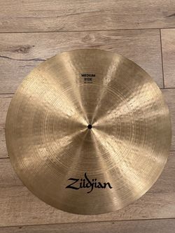 Zildjian A Medium ride 20 Cymbal Accessories Drums