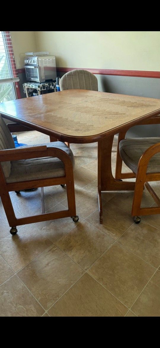 Dining Table With 4 Chairs