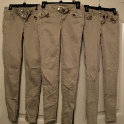 All 3 American Eagle Pants Size 0