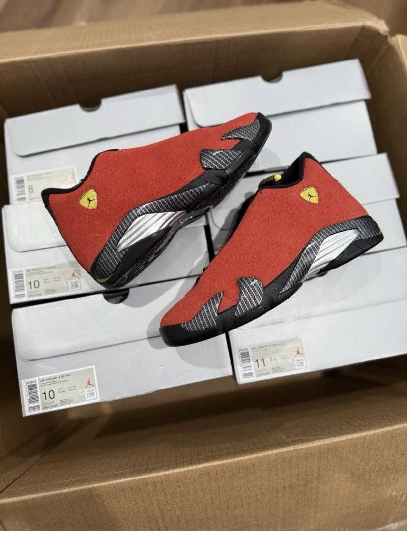 Air Jordan 14 Retro 2025 Ferrari IF5015-600 Mens Sizes 12-13