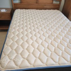Bed Frame With Mattress 