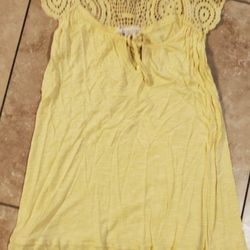 Small Women's Yellow Dress