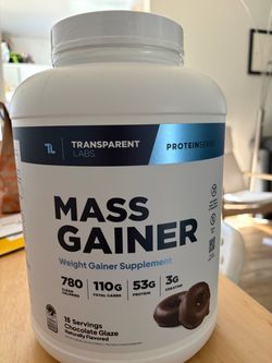 Mass Gainer protein drink by transparent lab