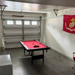 7ft Foldable Pool Table 