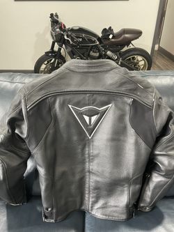 Men Motorcycle Leather Jacket