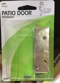 Patio door latch