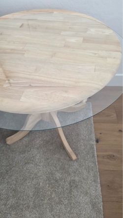 2 Solid Wood tables