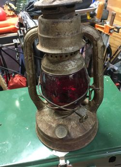 Dietz Red Globe Kerosene Safety Lantern