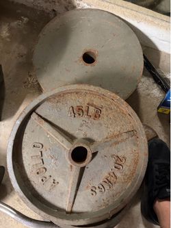 45 pound weights