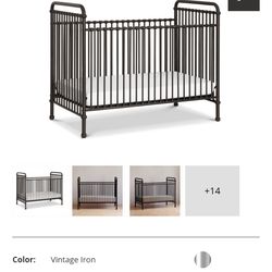 Vintage Iron Crib