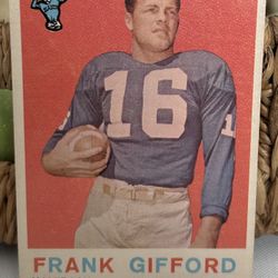 1958-59 Topps Football Trading Cards (5)