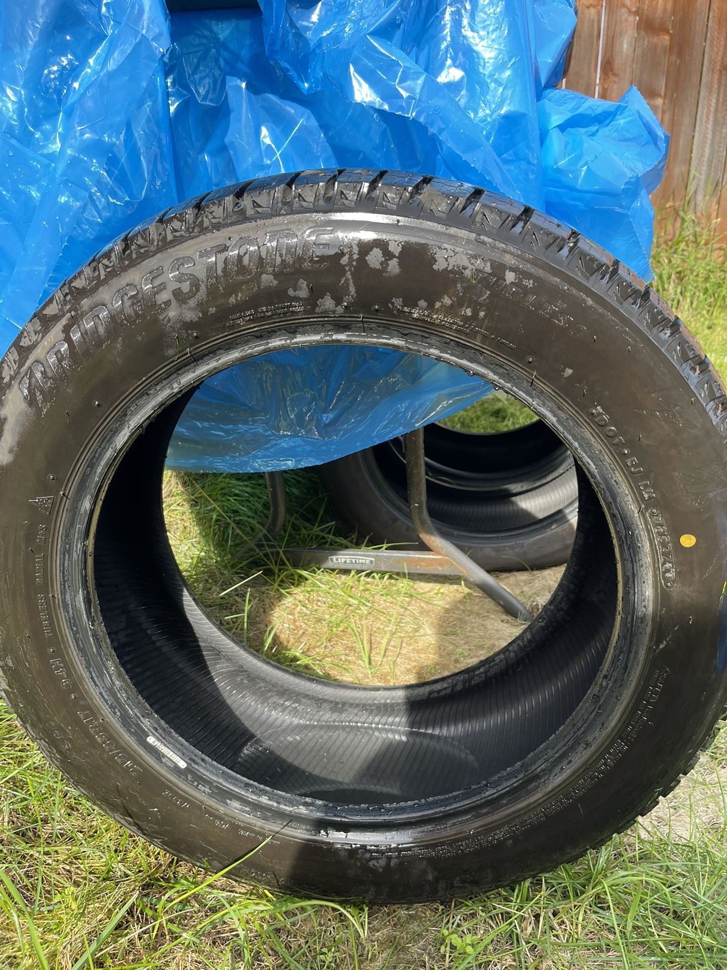215/55R17 Bridgestone Blizzak winter tires
