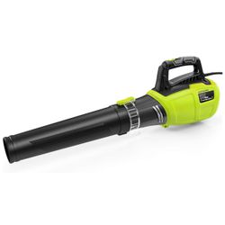 Electric Leaf Blower,13 Amp 570 CFM Corded Leaf Blower, Variable Speed of 85 MPH&105 MPH, Axial Flow Leaf Blower, Quick Installation, Compact Storage
