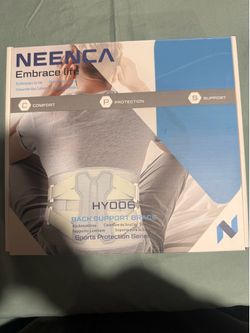 Back support brace size Large