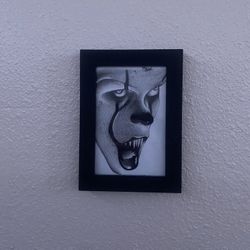 Hand Drawn Pennywise Drawing