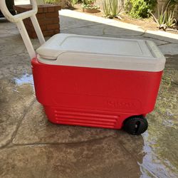 Igloo Cooler On wheels