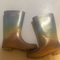 Size 4 Rain boots 