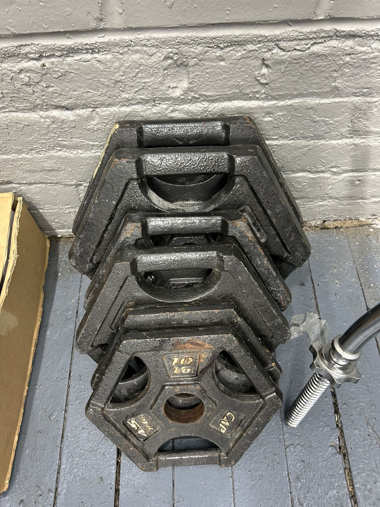 Cap Barbell Weight Set!