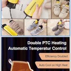Portable Footwear Dryers Machine with Auto Temperature Control 