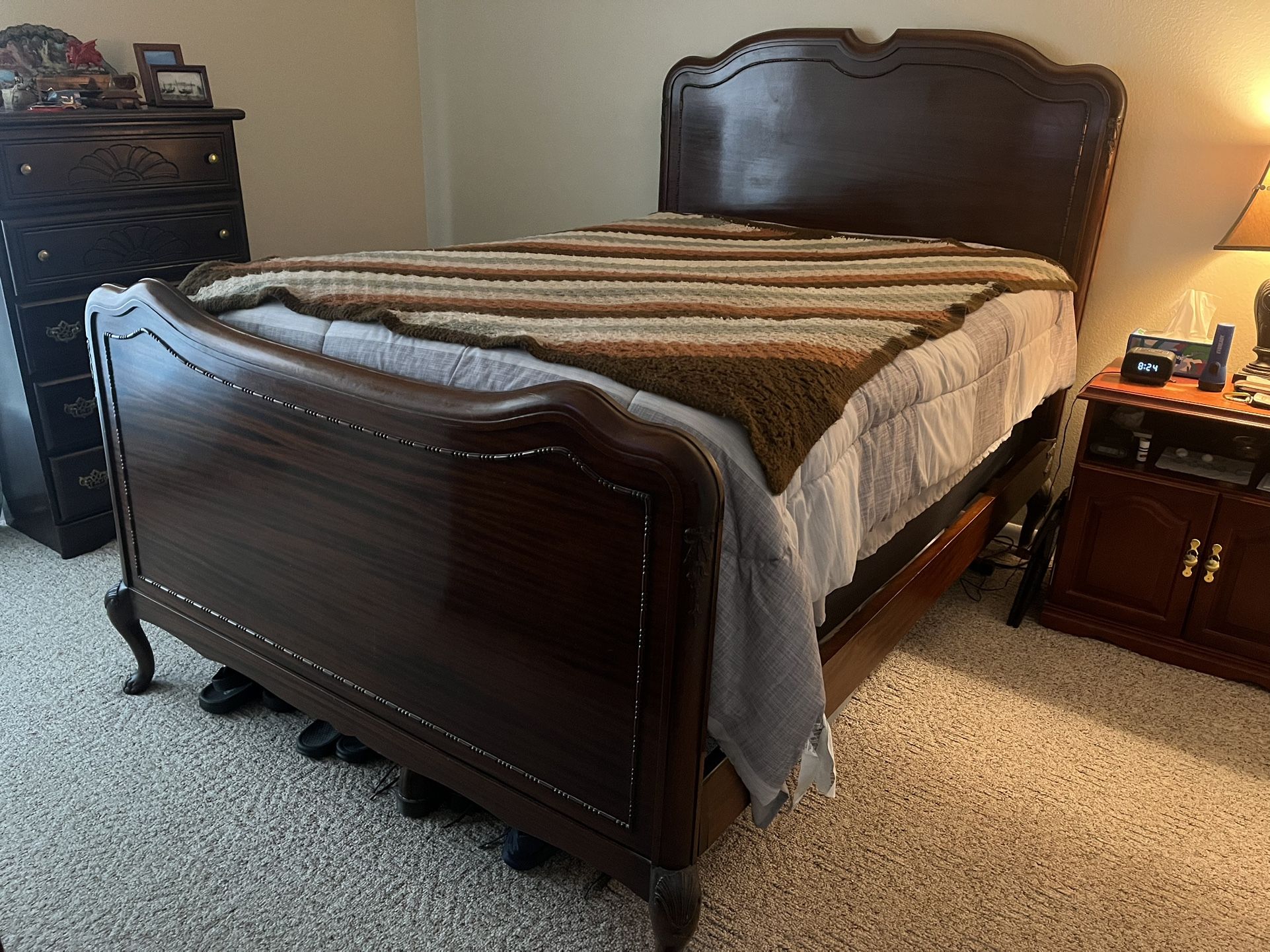 Antique Bed Frame For Sale -Moving