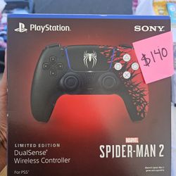 New Spider-Man 2 PS5 Controller 