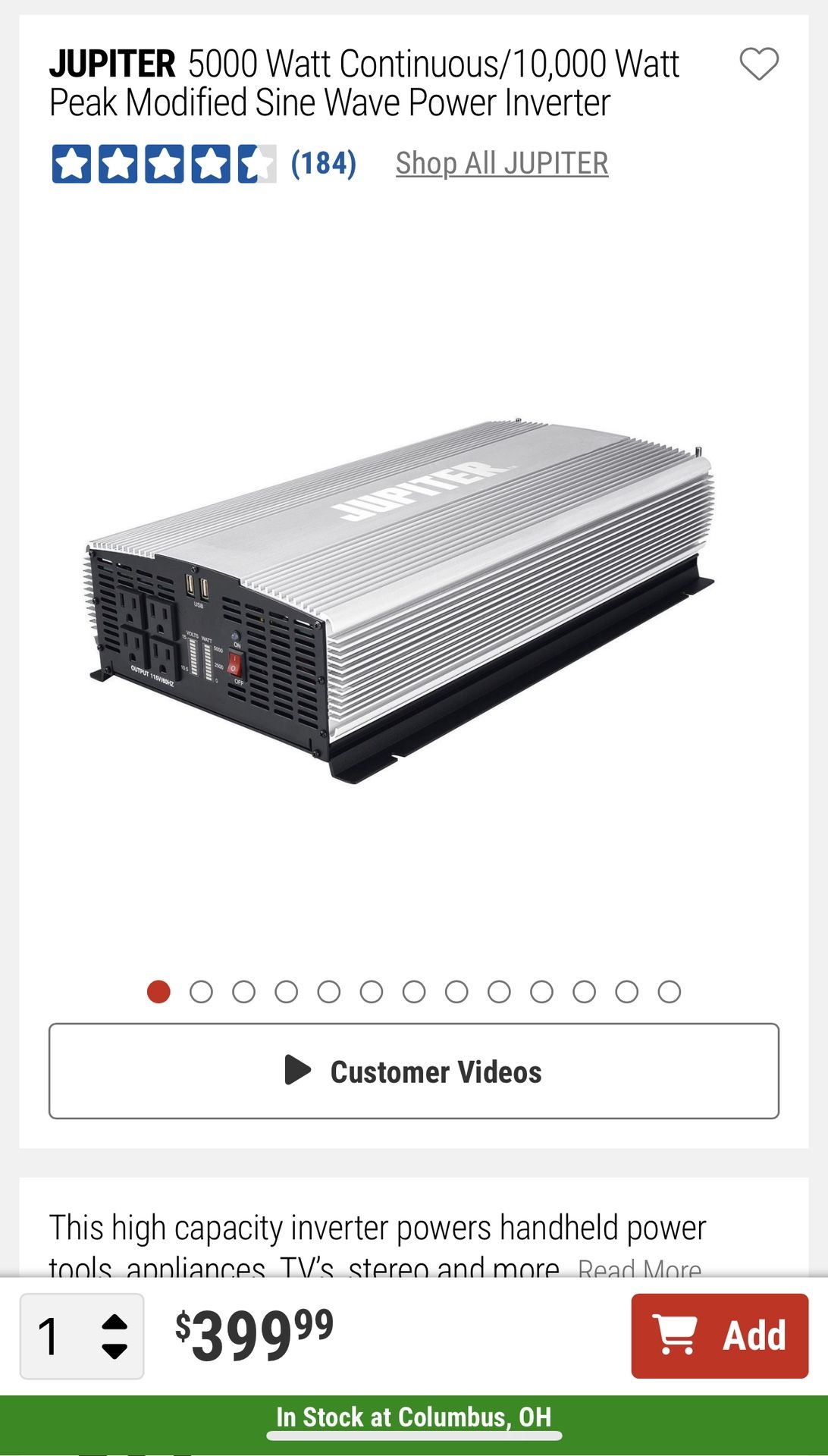 4000 Watts Inverter