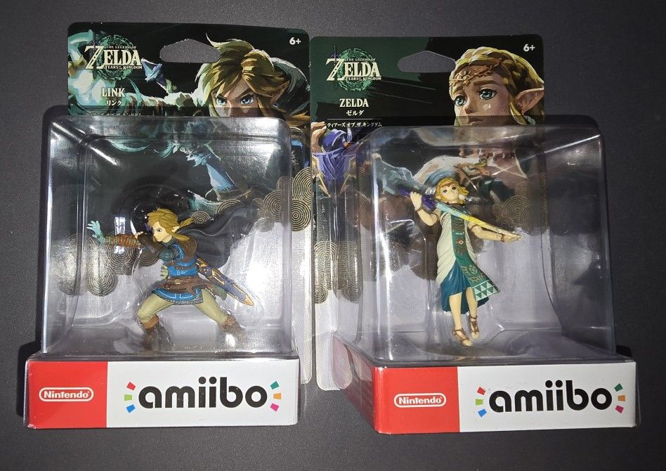 Legend Of Zelda TOTK Amiibos