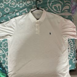 Ralph Lauren Polo White 3xlt Tall Performance 