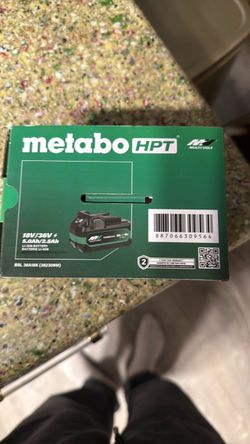 Metabo Hpt Battery brand new
