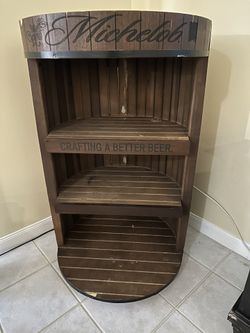 Michelob Beer Barrel Open Cabinet
