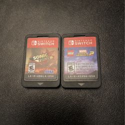 Sonic Forces And Lego Marvel Super Heroes 2 Switch