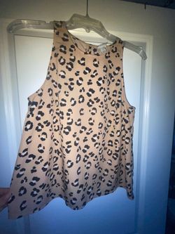 Cheetah Printed Top