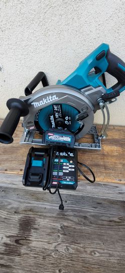 Makita Bigfoot Skillsaw 10 1/4 blade tool battery 40v Rapids Charger Tool