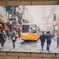 Modern Oversized Canvas Wall Art Print