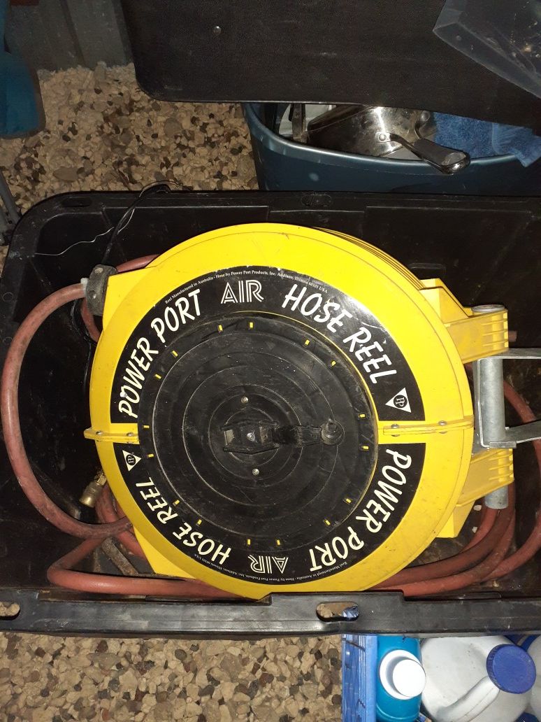 POWRR PORT AIR HOSE REEL for Sale in Humble, TX OfferUp