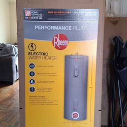 Brand New on the Box Rherm performance Plus electric water heater