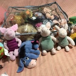 Disney character beanies.
