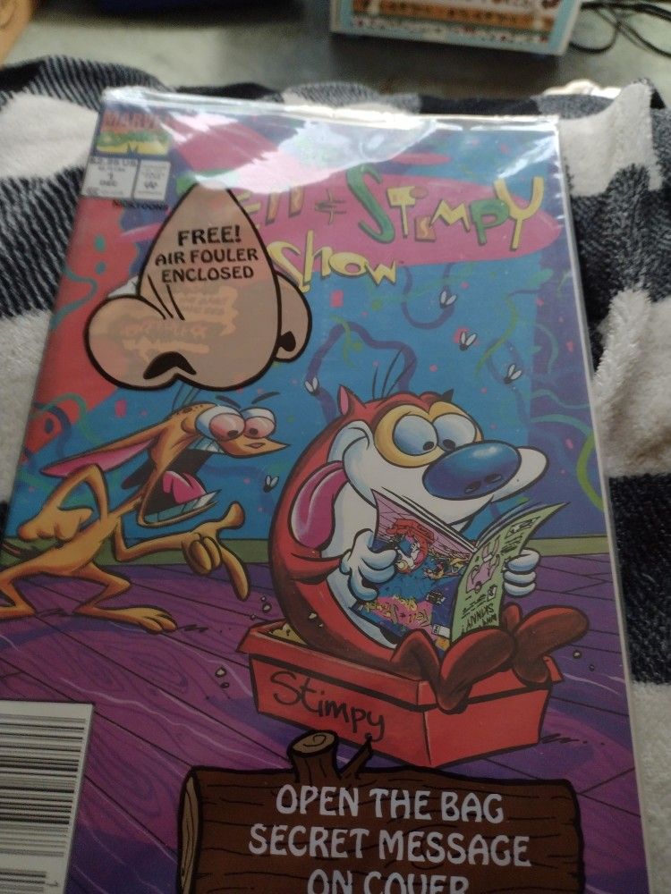 Comic Ren & Stimpy #1 Excellent Condition Cash Porch Pickup Redmond