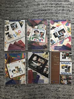 6 Creative Memories Scrapbook Idea Books #2-7