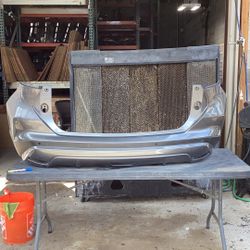 2018 KICKS Rear Bumper With Sensor Holes This Is An Original Part, Not Aftermarket 2024