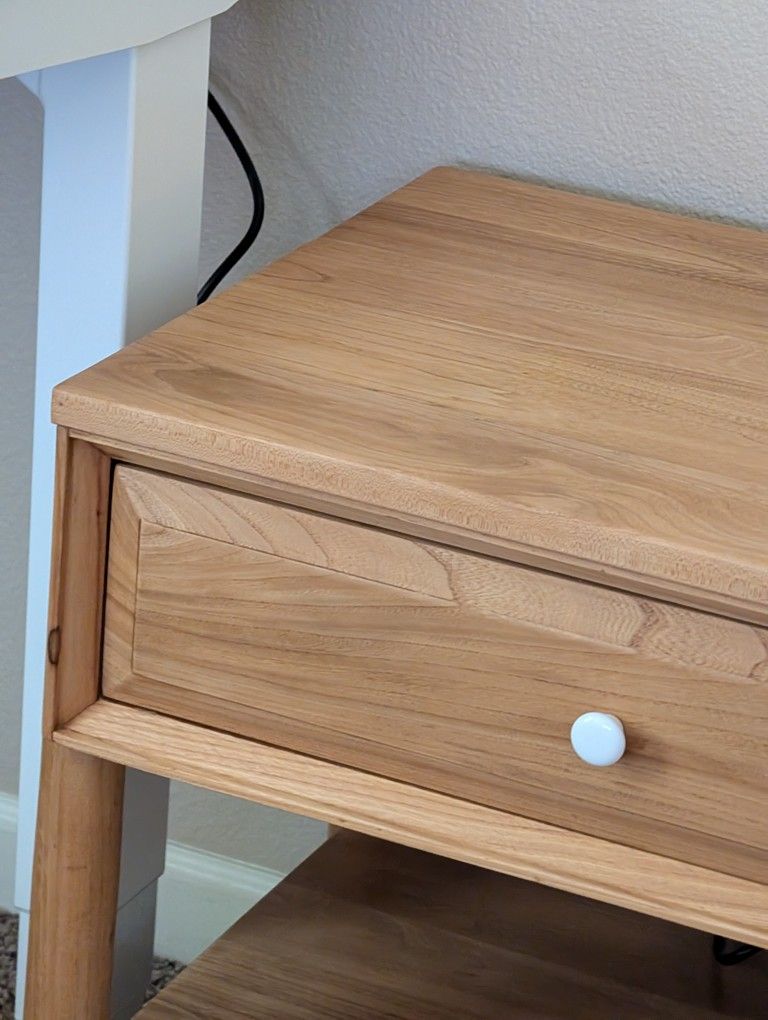 Mid Century Night Stand End Table