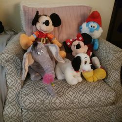 Disney Plush Collectiion Characters