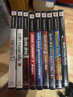 PS2 Game Lot of 9 Titles