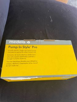 Medela breast pump never used
